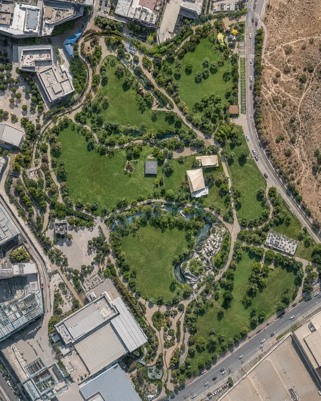 גן העצמאות · שטחים ציבוריים