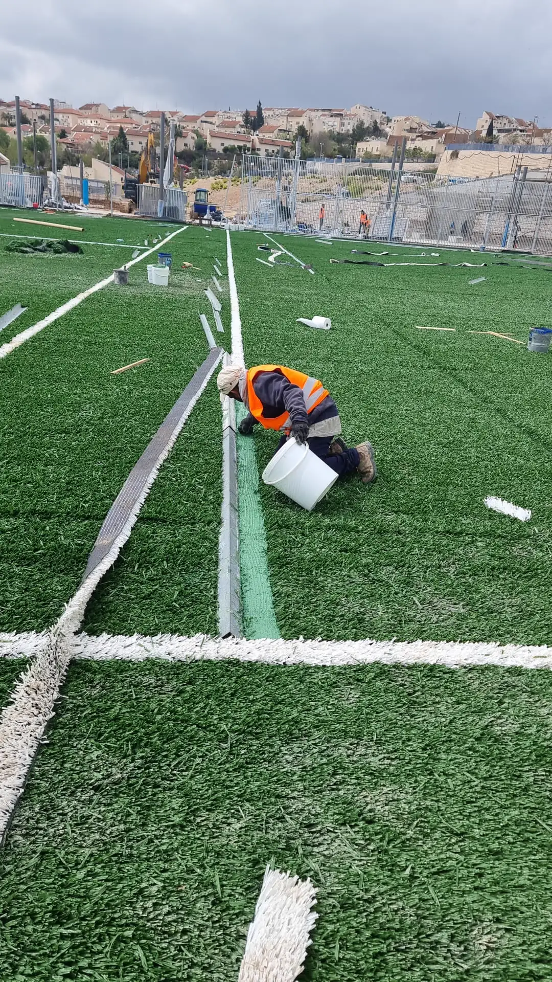 ספורטק פסגת זאב, ירושלים · תיעוד מהשטח