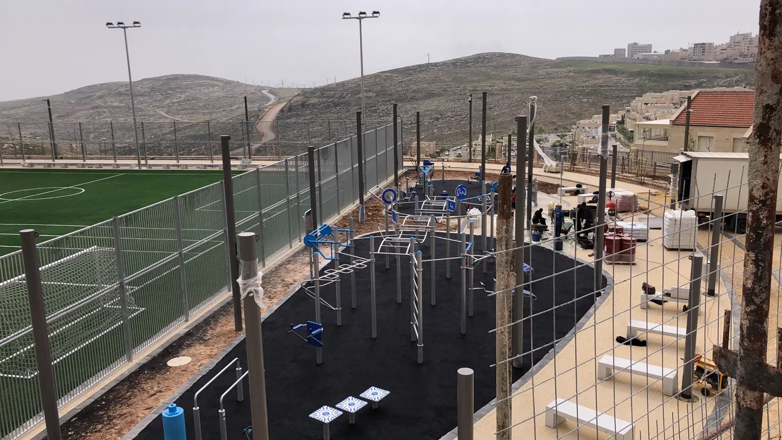 ספורטק פסגת זאב, ירושלים · תיעוד מהשטח