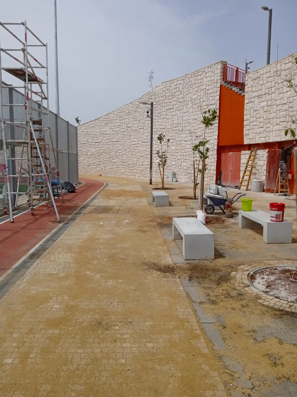 ספורטק פסגת זאב, ירושלים · תיעוד מהשטח